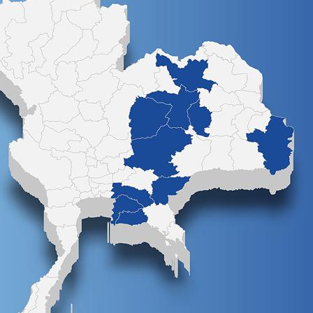 east