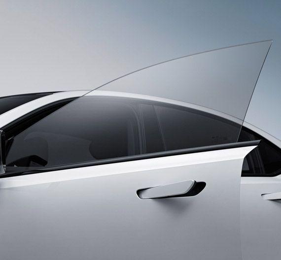 Frameless Door Windows