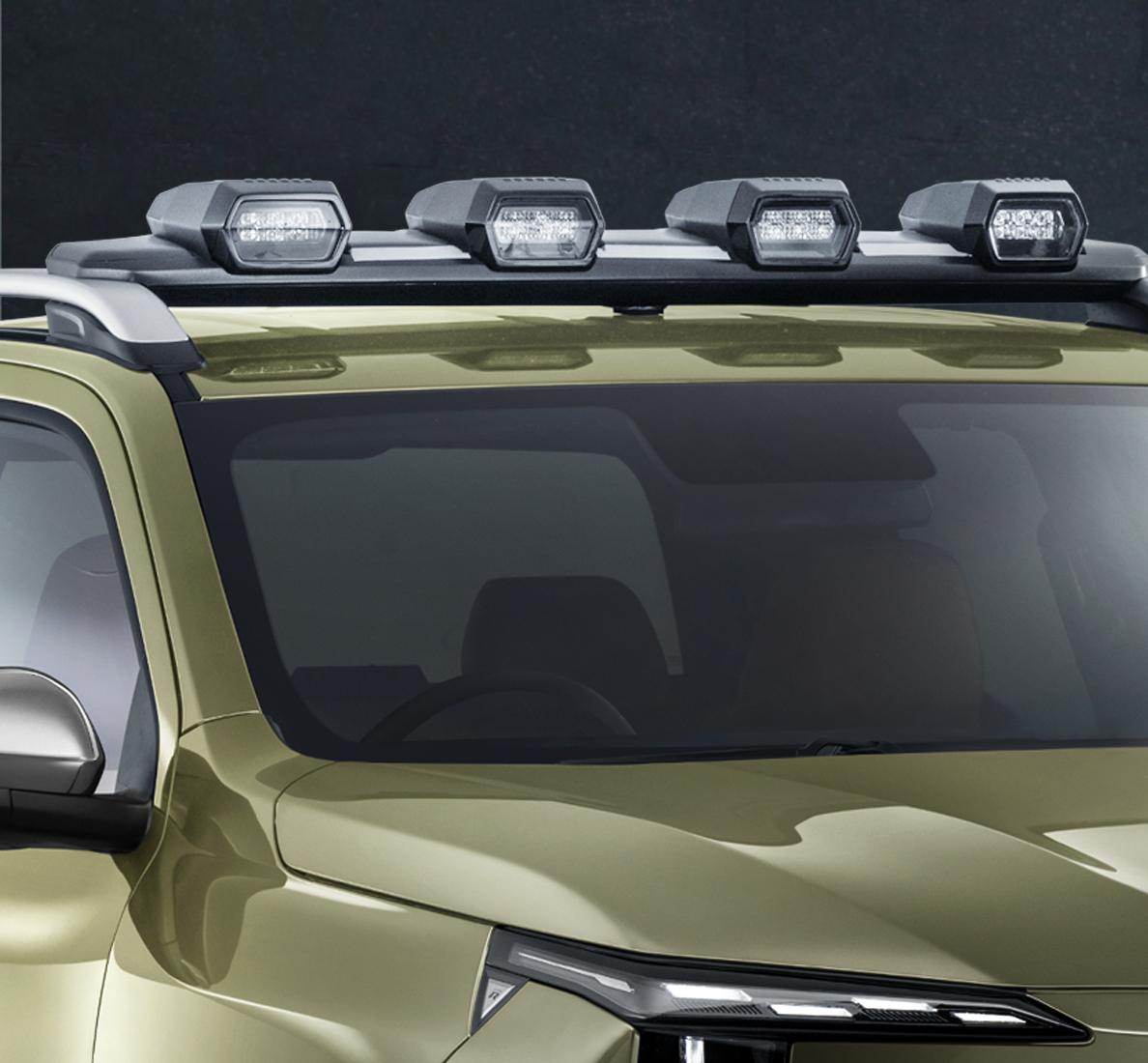 ไฟสปอตไลท์แบบติดตั้งบนหลังคา